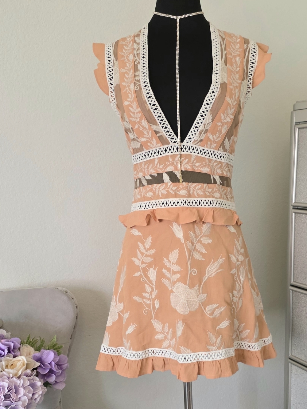 🍒EUC🍒 For Love & Lemons MINI Dress
